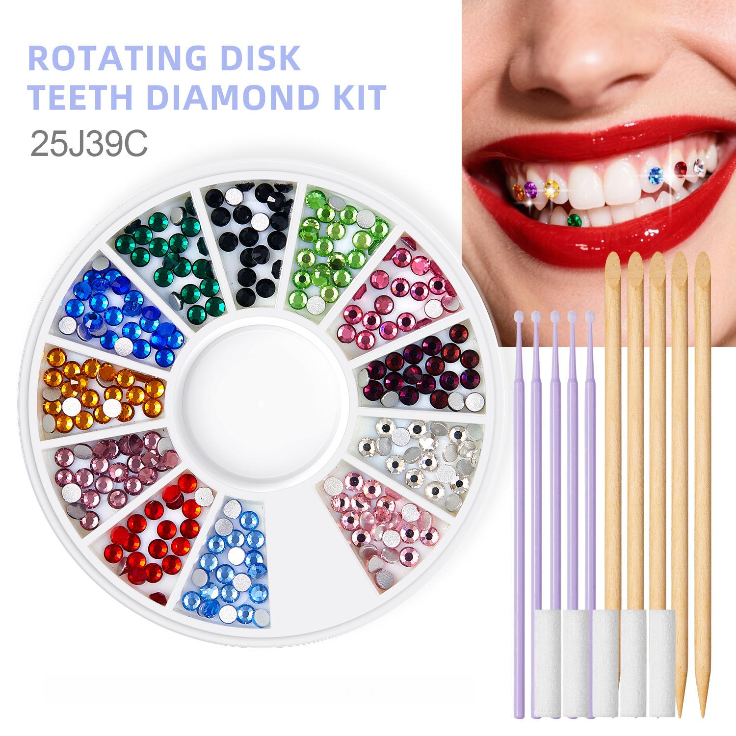 Resin Jewelry Kit - طقم مجوهرات الأسنان DIY، مجموعة أحجار