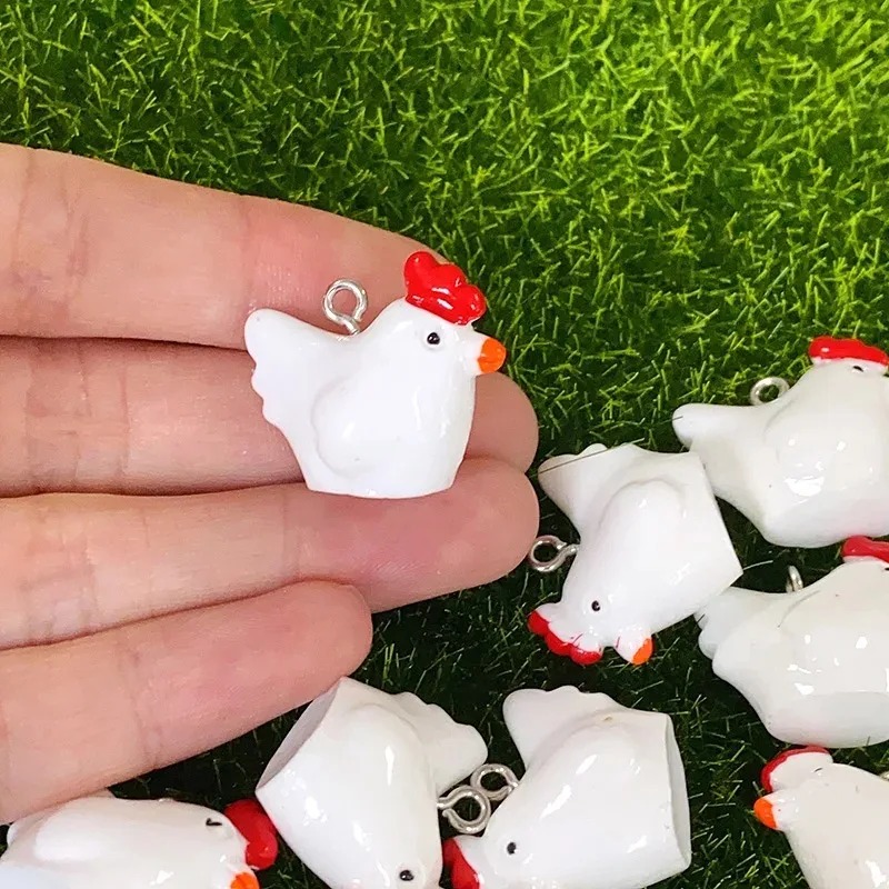 Resin Crafts Diy - 10 قطع من الحليات الراتنجية اللطيفة