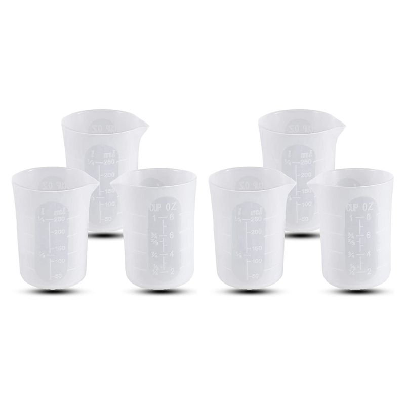 Mixing Cup Silicone - أكواب قياس سيليكون DT19-250 مل لصنع