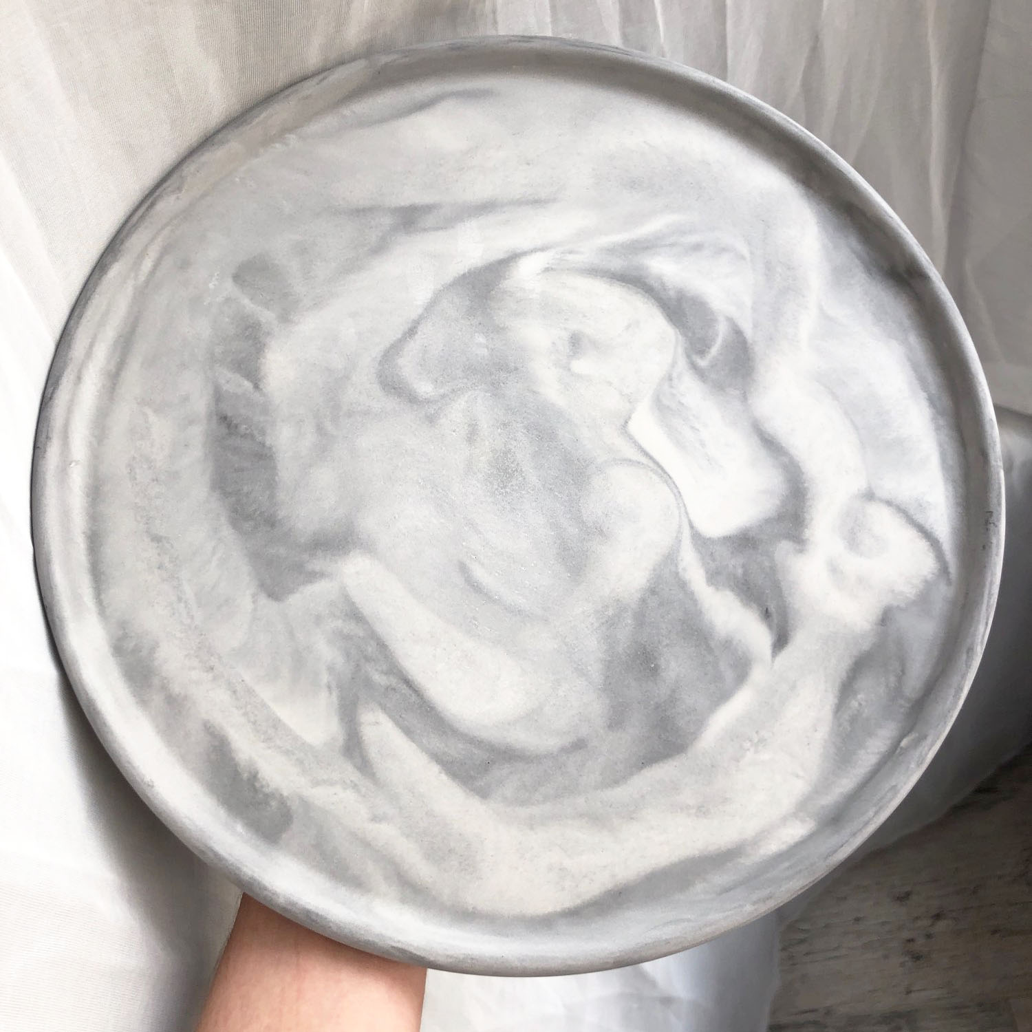 Coaster Mold Round - 27.4 سنتيمتر صينية مستديرة كبيرة قالب