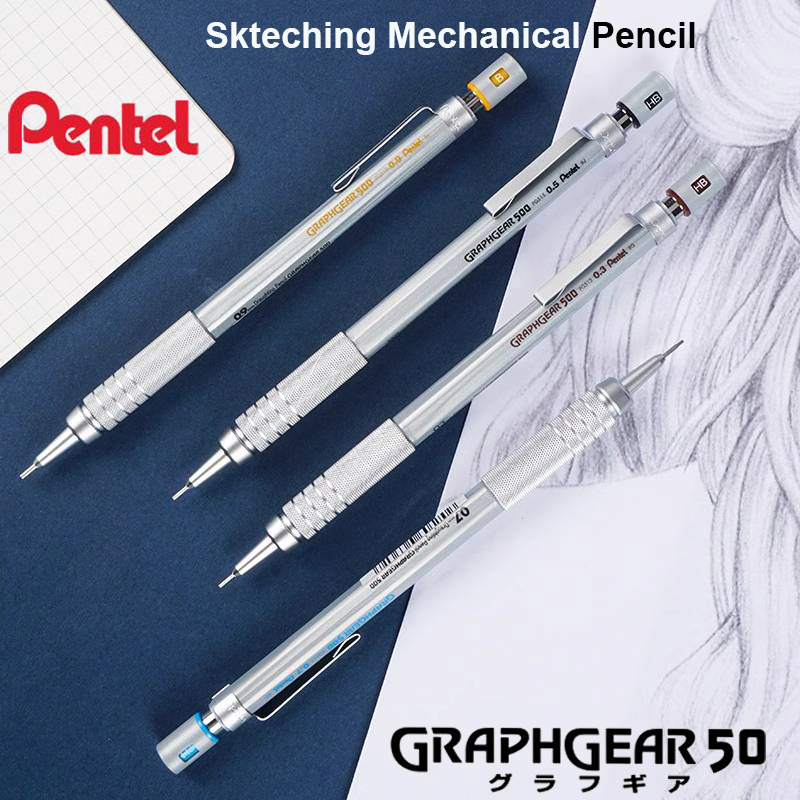 Pentel Pen Graphgear - قلم رصاص ميكانيكي من Pentel GraphGear