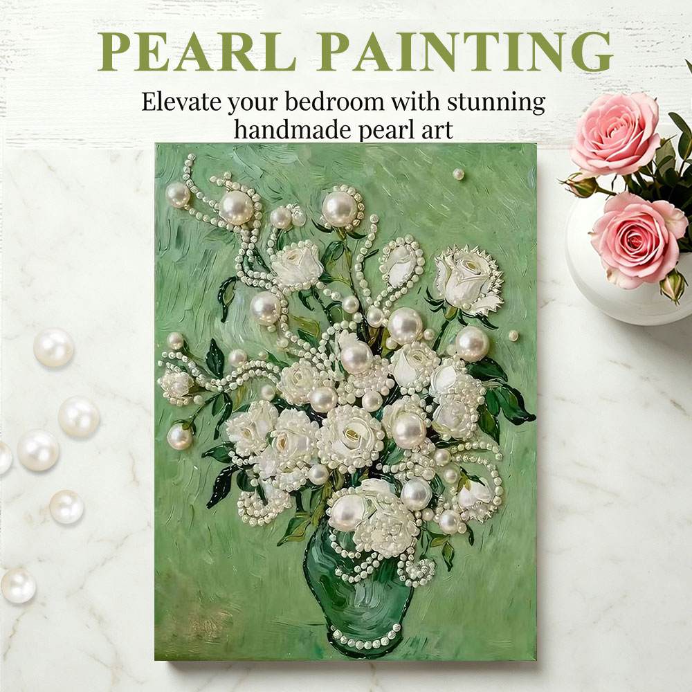 Resin Craft For Beginners - مجموعة هواكان للرسم باللؤلؤ للكبار والمبتدئين،