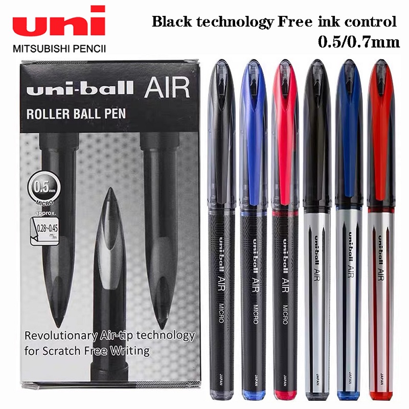 اليابان Uni الكرة الهواء مستقي - مراجعة Pilot Pen V5 وسعره