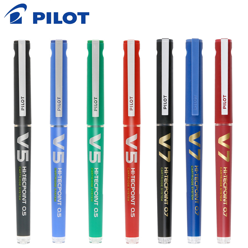 2 قطعة اليابان الطيار HI-TECPO - مراجعة Pilot Pen V5 وسعره