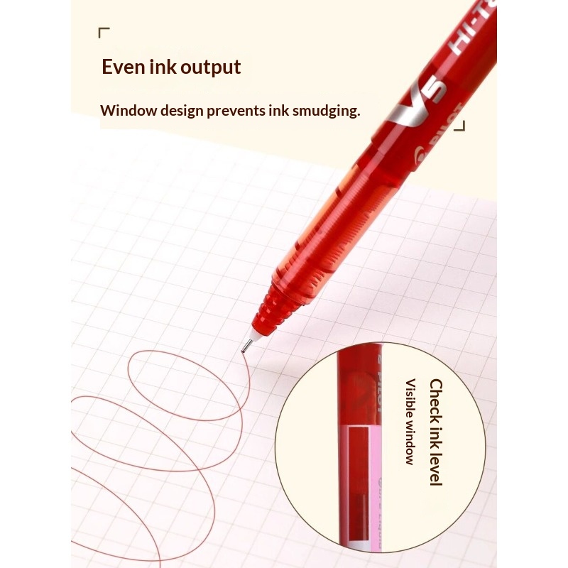 قلم حبر سائل من نوع Pilot V5،  - مراجعة Pilot Pen V5 وسعره