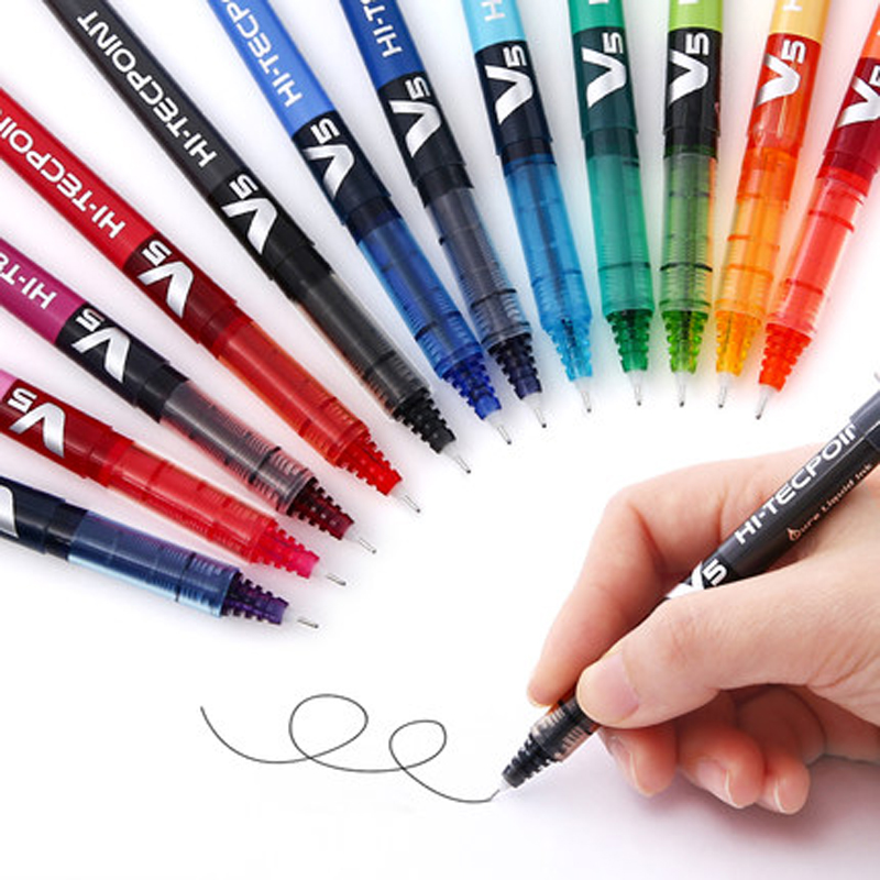1 قطعة اليابان الطيار BX-V5 ال - مراجعة Pilot Pen V5 وسعره