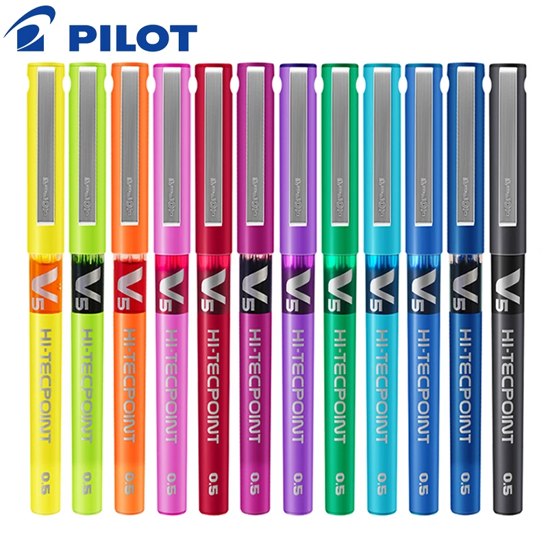 قلم جل بإبرة كاملة ، قلم حبر ج - مراجعة Pilot Pen V5 وسعره