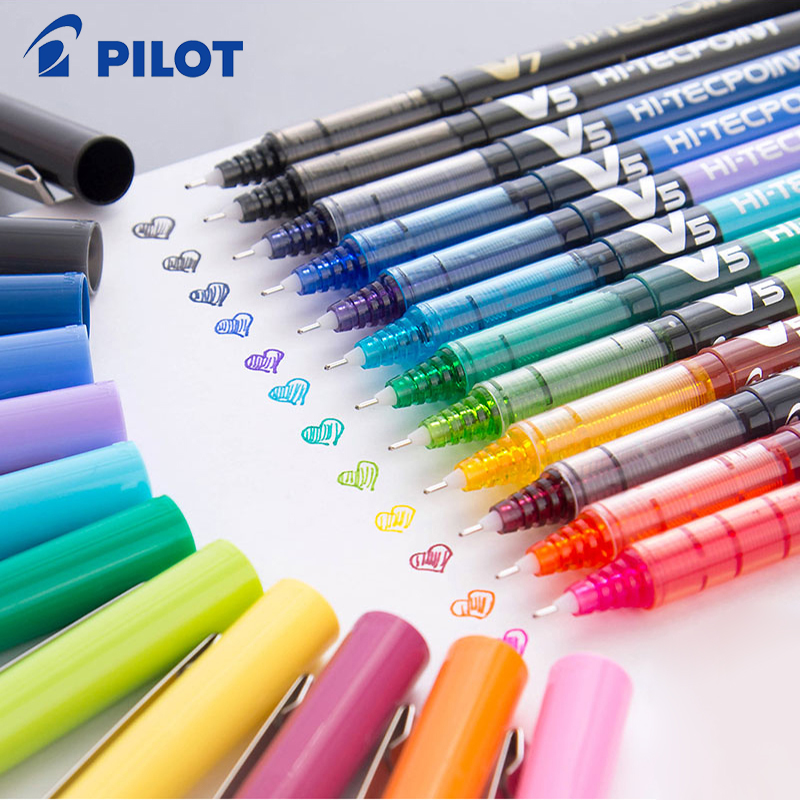 1 قطعة الطيار V5 السائل الأسطو - مراجعة Pilot Pen V5 وسعره